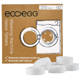 Ecoegg Rengöringtabletter Tvättmaskin - 6 st.