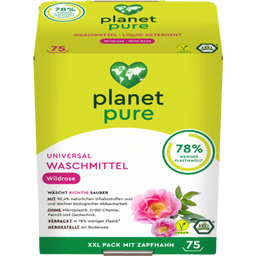 Planet Pure Universal Laundry Detergent - Wild Rose  - Bag in Box 75 W