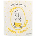 Panno in Spugna - Happy Easter Bunny Fanny - Arancione