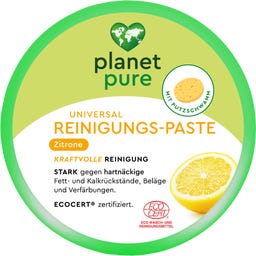 planet pure Universal Rengöringspasta Citron - 300 g