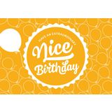 Ecosplendo Čestitka - Nice Birthday