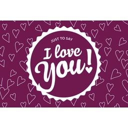 Ecosplendo Greeting Card - I Love You - I love you!