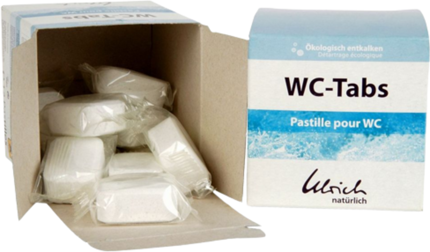 Ulrich natürlich Tablettes pour WC - 12 pièces