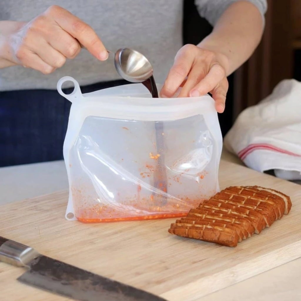 pandoo Sac de Conservation en Silicone - 1.000 ml