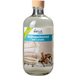 Wool Detergent with Lanolin in a Glass Bottle - 500 ml