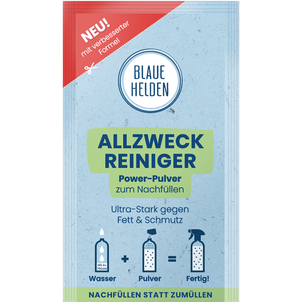 BLAUE HELDEN All Purpose Cleaner Refill Powder 20 G Ecosplendo blaue-helden-all-purpose-cleaner-refill-powder-20-g-ecosplendo