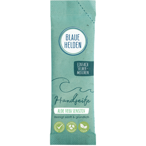 BLAUE HELDEN Handseife Refill-Pulver - Aloe Vera