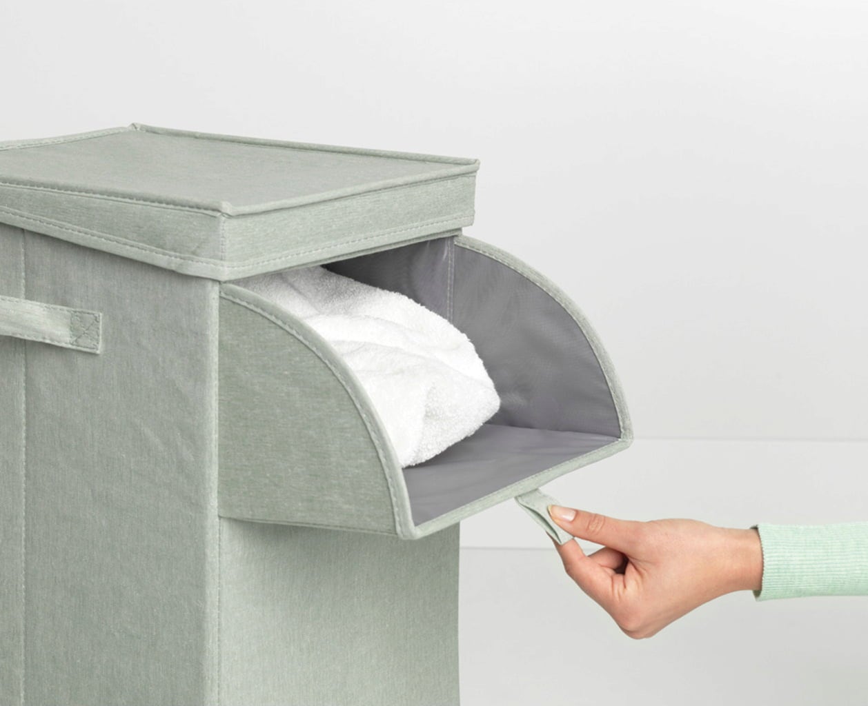 brabantia Stapelbare Wäschebox - Grün