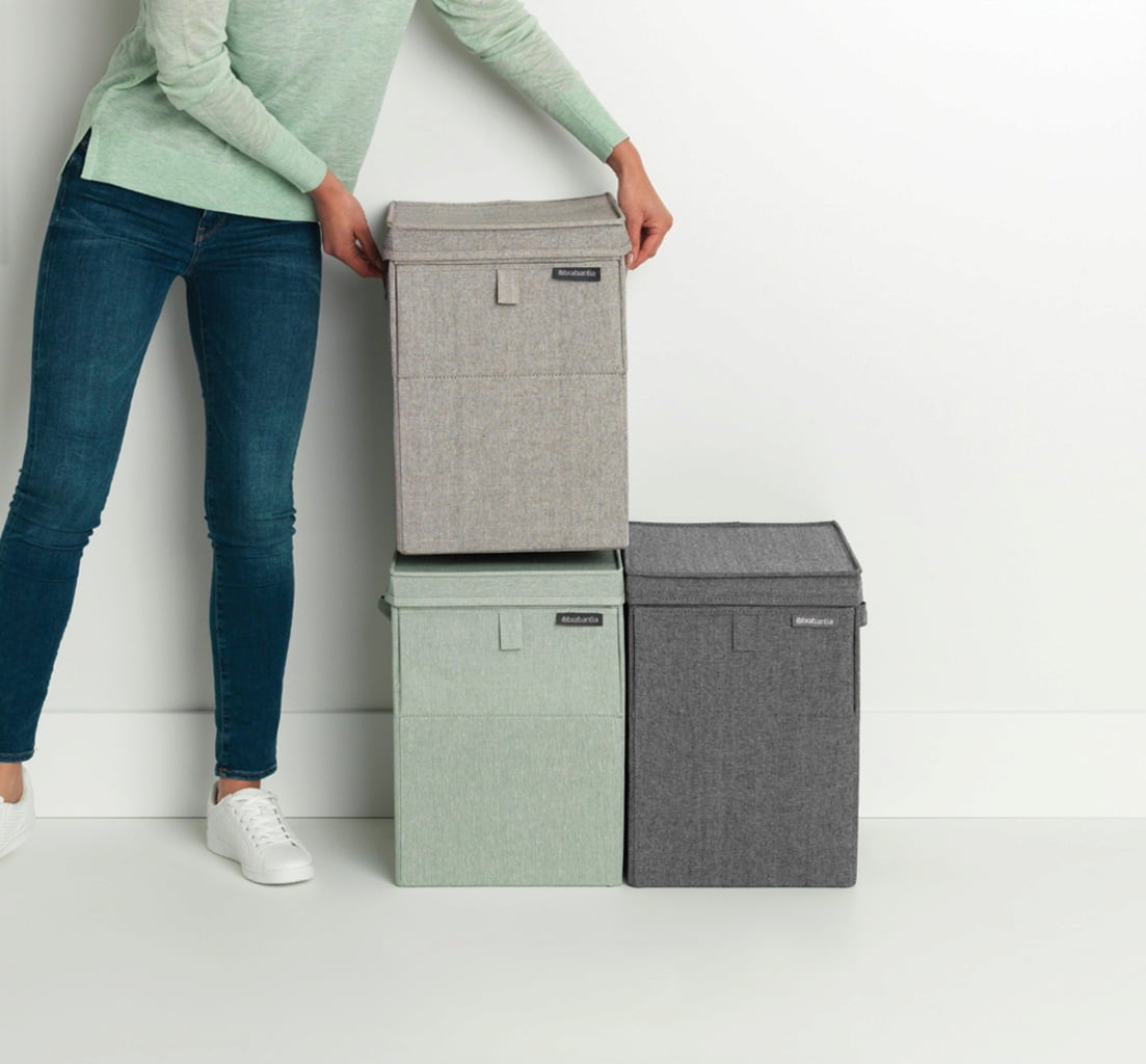 brabantia Stapelbare Wäschebox - Grün