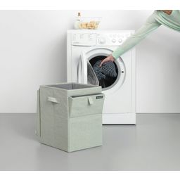 Pojemnik na pranie z możliwością ustawiania w stosy 35 litrów - zielony
