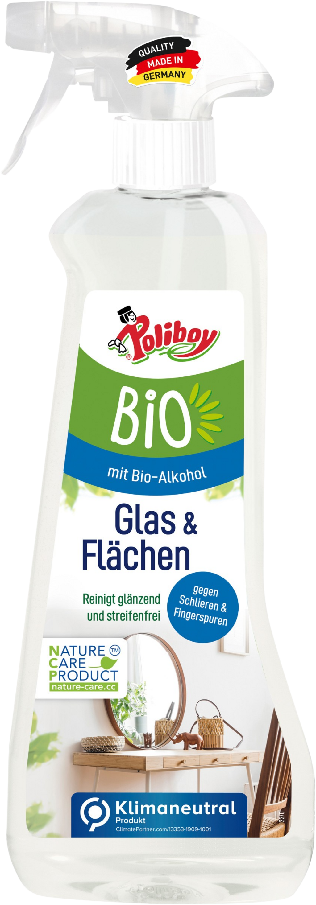 Poliboy Nettoyant Vitres & Surfaces Bio