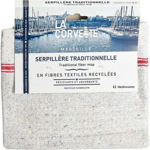 Lot De 10 Serpillères Couleurs Absorbantes Coton/Viscose 50 X 60 Cm Fabrique En France 87434349