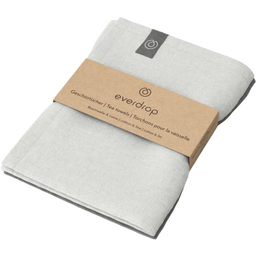 everdrop Kitchen Towels, 2-piece set  - Grey & anthracite