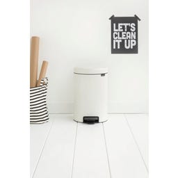 brabantia Treteimer Newicon 12 Liter - White
