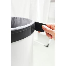 brabantia Laundry Box with Cork Lid - 60 Litres - White