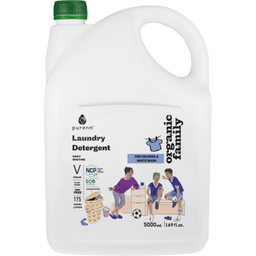 organic family - Detergente Líquido para la Ropa, Daily Routine - 5 l