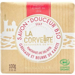 La Corvette Organic Bar Soap - Pomegranate & Shea Butter
