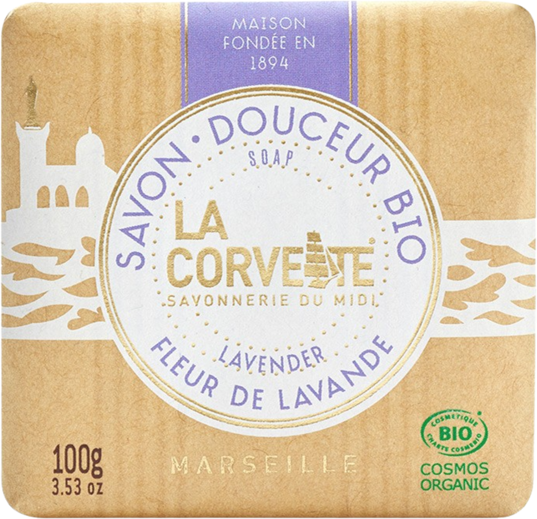 Bio-Stückseife, Lavendel (100 g)