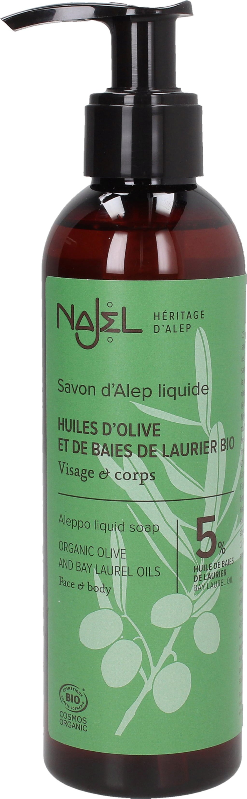 Aleppo tekoče milo, 200 ml