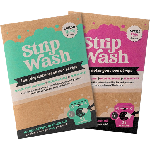 Stripwash Feuilles de Lessive - Sans parfum