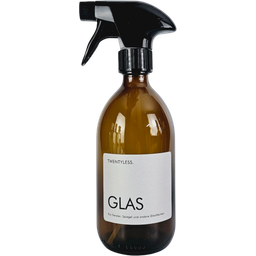 TWENTYLESS. 500 ml Amber Glass Spray Bottle  - Glass