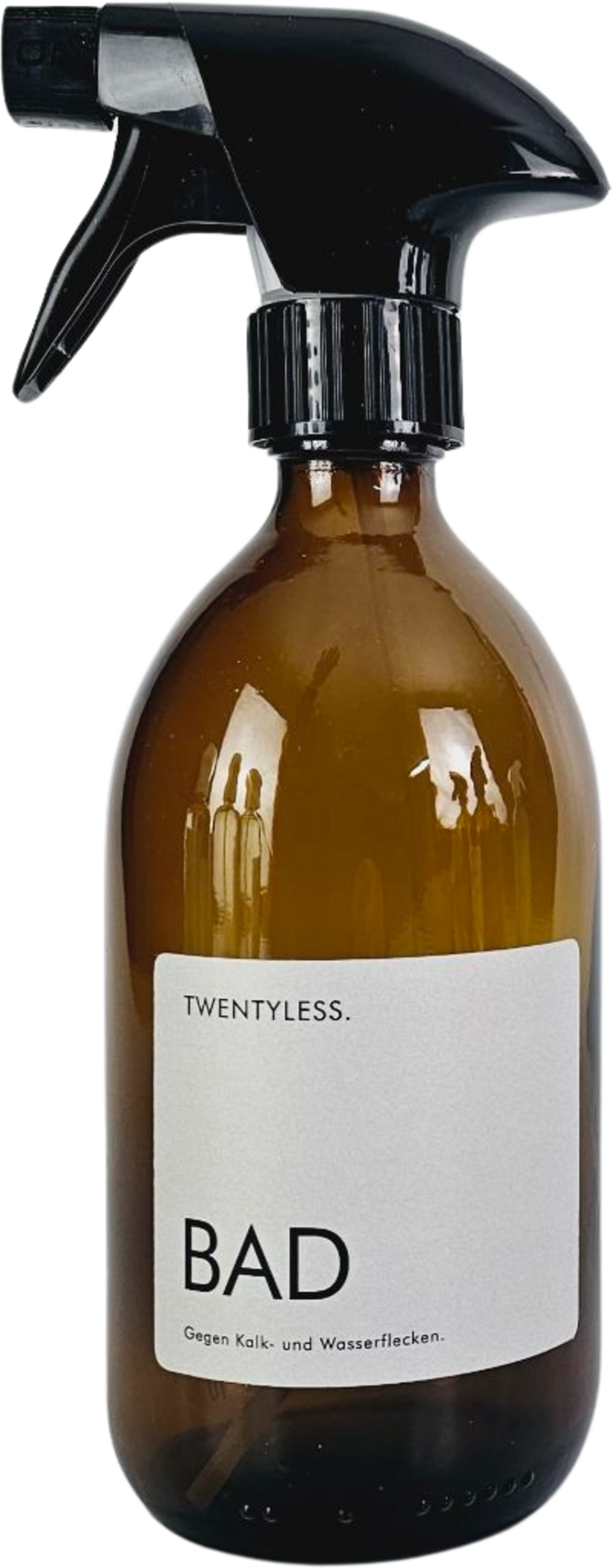TWENTYLESS. Rjava steklenica s pršilom - 500 ml - Kopalnica