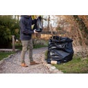 Heavy Duty Bin Liners Made from Recycled Material - Black 240 L