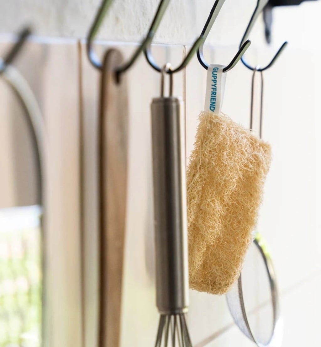 GUPPYFRIEND Gąbki Loofah - Zestaw 3 szt - 3 szt.