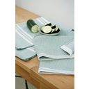 Framsohn Tea Towel - Block Stripes - Green