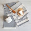 Framsohn Tea Towel - Herringbone - Anthracite