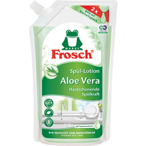 Aloe Vera Spül-Lotion - Nachfüllbeutel 800 ml