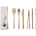 Set pribora za jelo od bambusa za višekratnu upotrebu - 1 set
