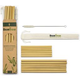Bambaw Bambus Trinkhalme Box - 12x 14 cm & 22 cm