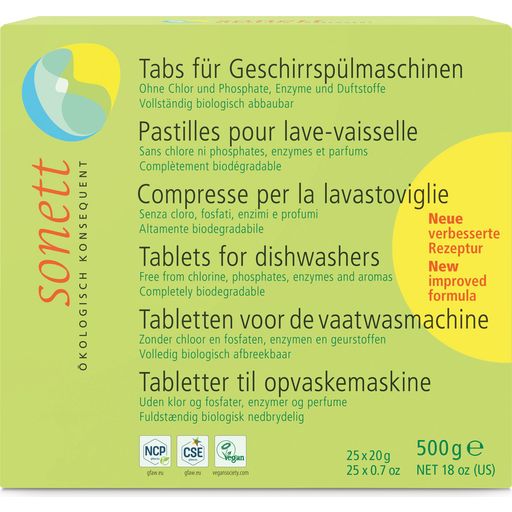Sonett Dishwashers Tablets - 25 Pieces