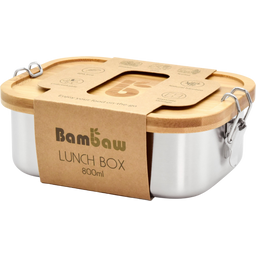 Bambaw Posuda za užinu s poklopcem od bambusa - 800 ml