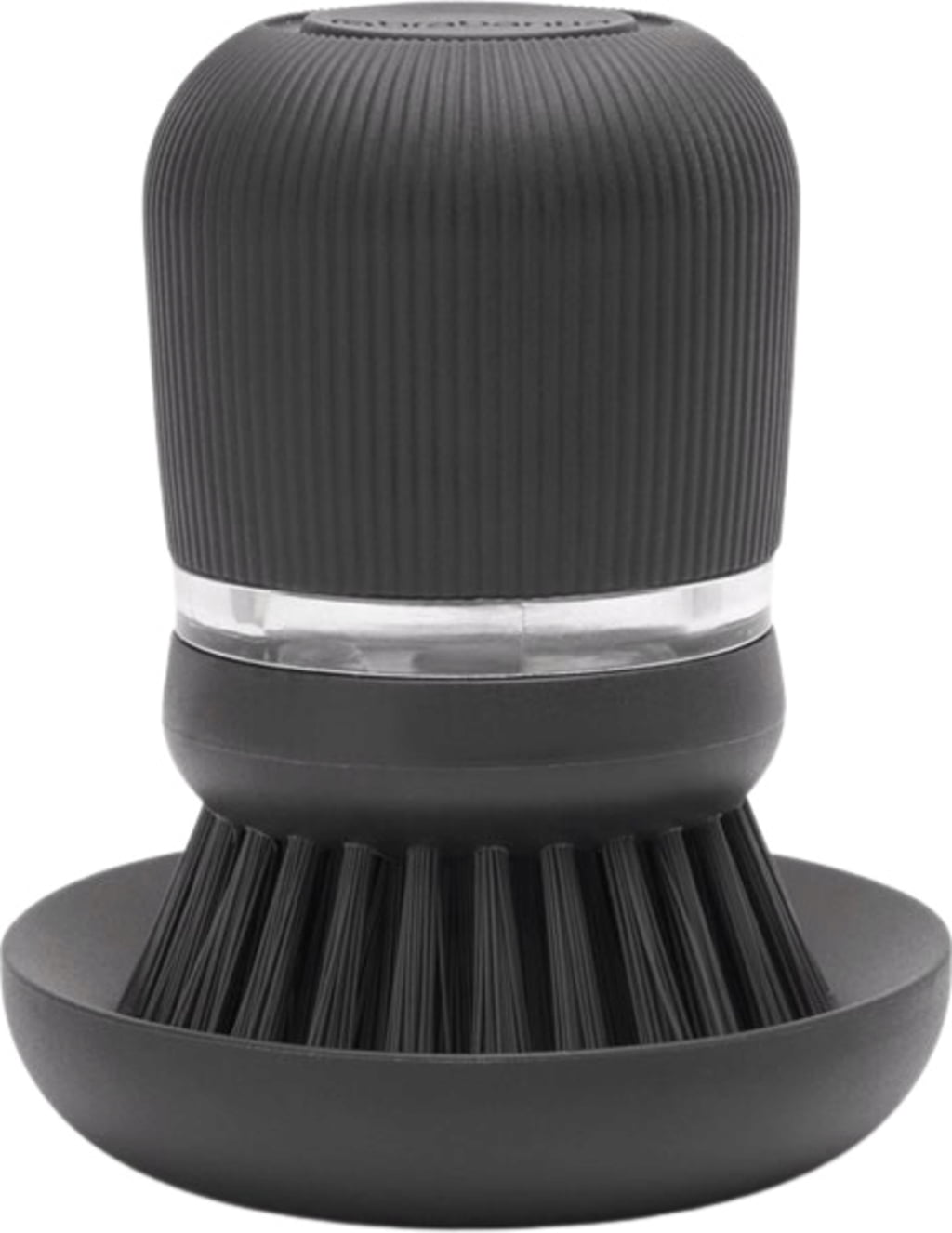brabantia Dish Brush with Soap Dispenser - Dark Grey
