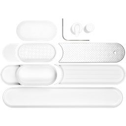 brabantia SinkStyle - Organizer Set di 4 Pezzi - Mineral Fresh White