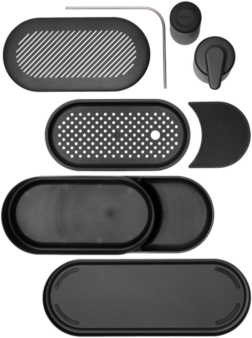 brabantia SinkStyle Organizer 3er-Set - Mineral Infinite Grey