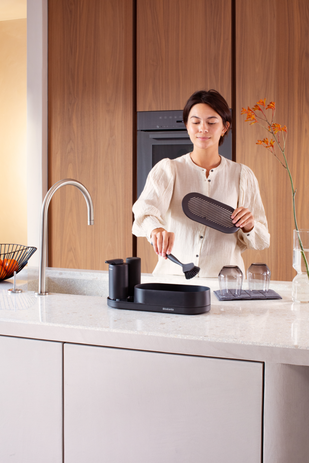 brabantia SinkStyle Organizer 3er-Set - Mineral Infinite Grey
