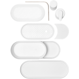 brabantia SinkStyle Organizer 3er-Set - Mineral Fresh White