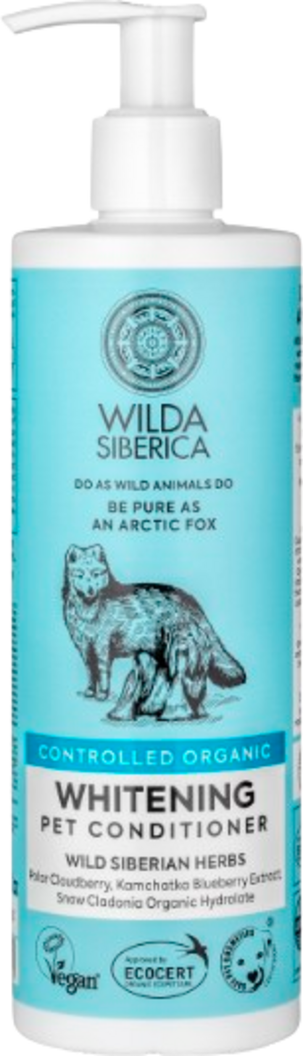 WILDA SIBERICA Whitening Pet Conditioner - 400 ml