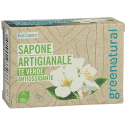 greenatural Sapone Artigianale - Tè Verde - 100 g