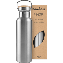 Bambaw Termovka iz nerjavečega jekla, 1000 ml - Natural Steel