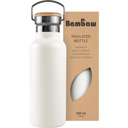 Bambaw Termovka iz nerjavečega jekla, 500 ml - Polar White