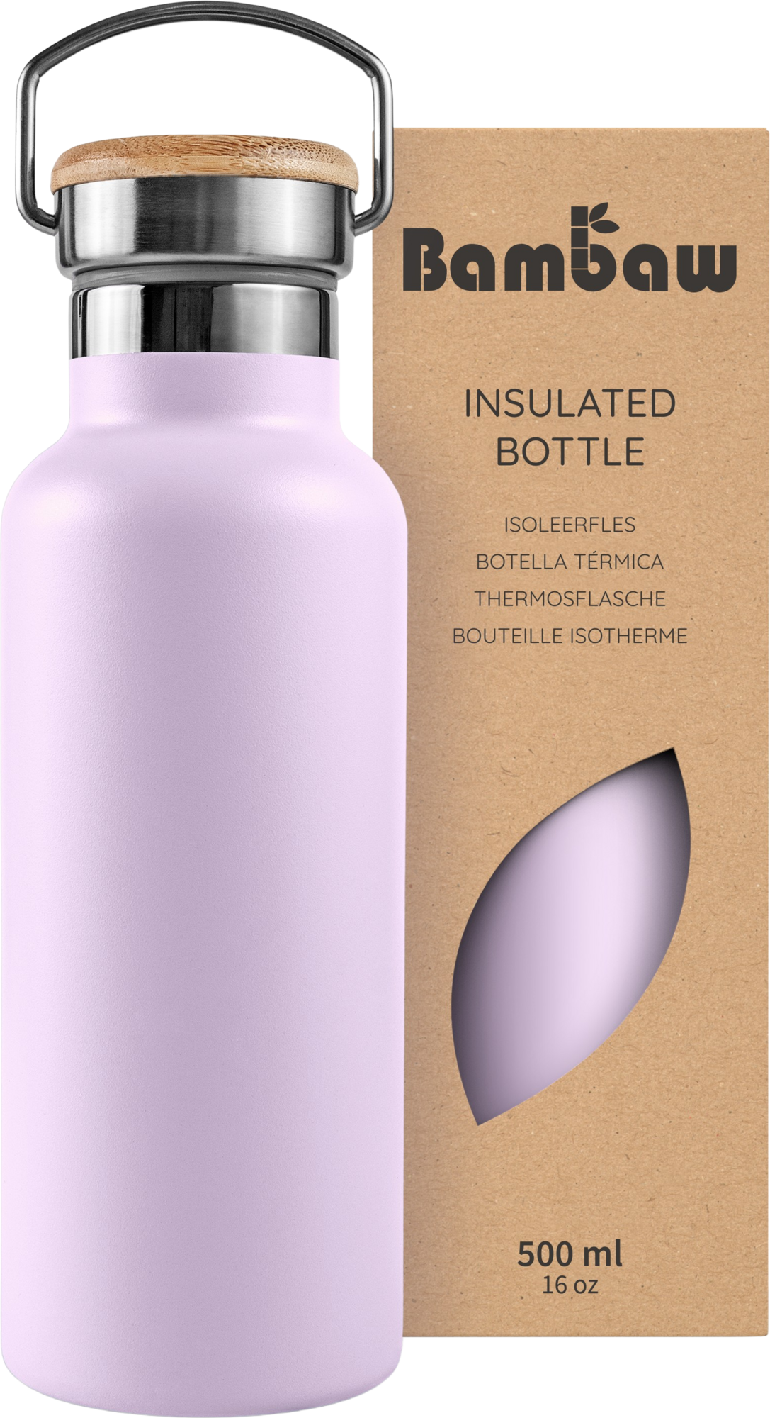 Bambaw Termos ze stali nierdzewnej, 500 ml - Lavender Haze