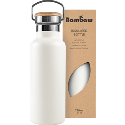 Bambaw Termovka iz nerjavečega jekla, 750 ml - Polar White