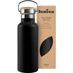 Bambaw Rostfri Termosflaska 750 ml - Jet Black