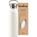 Insulated Stainless Steel Bottle, 1000 ml  - Polar White