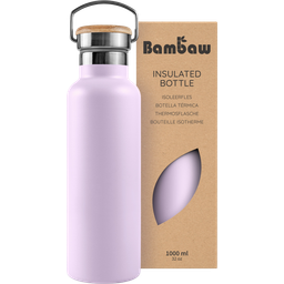 Bambaw Rozsdamentes acél termosz, 1000 ml - Lavender Haze