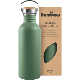 Bambaw Roestvrijstalen Fles, 500 ml - Sage Green